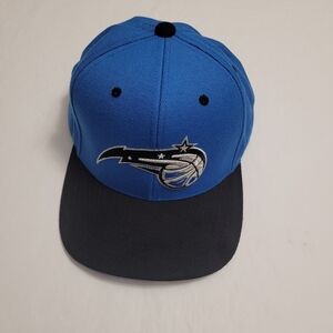 Mitchell & Ness Orlando Magic Snapback NBA Basketball Hat  Blue Black
